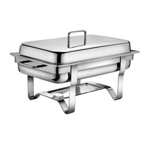 Vente chaude Top Tendance Serveur De Nourriture Chauffe-Plat Forme Rectangulaire Chauffe-Plats Buffet Servant Chauffe-Plat Avec Brûleur Stand - Product Image 1