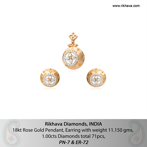 Pendientes Circulares de Diamantes Chapados en Oro, Aretes de Moda de 18kt, Joyería de Lujo para Mujer - Product Image 6