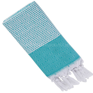 Simple Design Striped Beach Fouta Face and Hand <b>Towel</b> Cotton Fouta Face Golf Bath <b>Towel</b> OEM Customized - Product Image 6