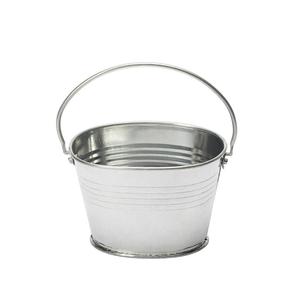 Minicubos de Metal con asas para recuerdo de fiesta, cubos de lata galvanizados, maceta de flores - Product Image 1