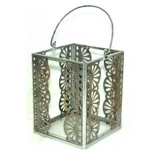 Classic Home <b>Christmas</b> <b>Decoration</b> Out <b>Door</b> New Design Filigree Candle Lantern with Glass - Product Image 5
