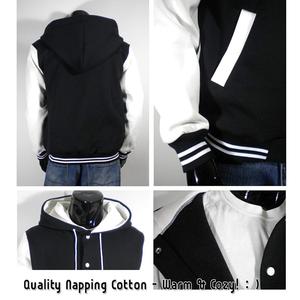 Nouveau modèle de vestes universitaires à col montant pour hommes en couleur marron vestes de haute qualité à vendre OEM FACTORY - Product Image 6