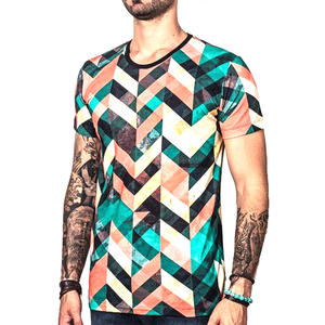 Camisetas a Precio de Fábrica, Camisetas Lisas de 1 Dólar, Camisetas Personalizadas con Estampado, Camisetas Lisas Teñidas, 100% Algodón, Impresión de Logotipo Gratis para Hombre - Product Image 4
