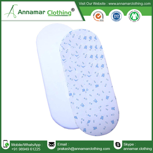 Factory Directly Wholesale Baby <b>Cot</b> Sheet 100% Cotton Soft Bassinet Mini Crib <b>Cot</b> Sheets - Product Image 4