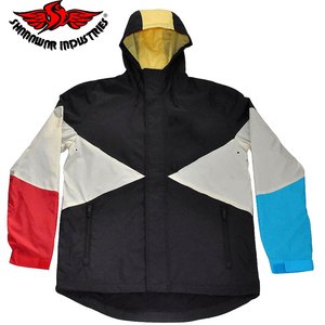 Cortavientos ligero de color en contraste para hombre, chaqueta con capucha y media cremallera, cortavientos con media cremallera para hombre - Product Image 6