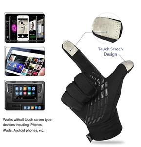 Gants d'hiver en cuir véritable avec écran tactile pour conducteur/cavalier Prix d'usine pour les sports de plage décontractés et le cyclisme Usage quotidien - Product Image 4