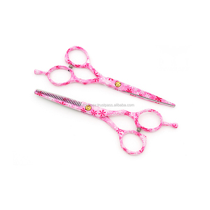 Tijeras de Peluquería de Acero Inoxidable 4Cr13 de 4 Pulgadas para Desbastar, para Peluqueros y Barberos, Suministros para Salones de Belleza - Product Image 1