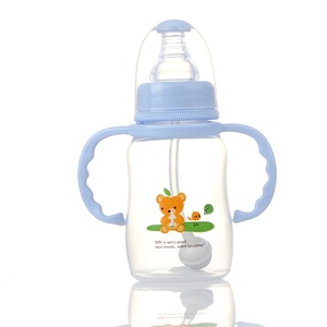 Biberón Anticólicos Ecológico Apple Bear, Biberón de PP Personalizado con Asa - Product Image 4