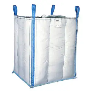 越南热销Q散装袋砂米粉90x90x120cm IS0 1吨折流板集装袋运输挡板大包