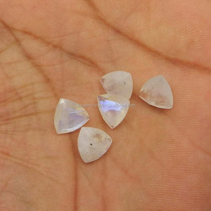 พลอยมูนสโตนสีรุ้ง10X10มม. ล้านตัด2.27 Cts อัญมณีหลวมสำหรับเครื่องประดับ - Product Image 3