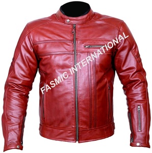 เสื้อแจ็กเก็ตหนังรถจักรยานยนต์ดีไซน์ตามสั่งเสื้อผ้าล่าสุด - Product Image 4