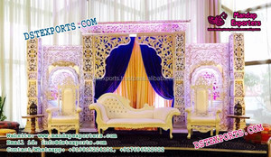 Boda escenario decoración con maletero pilares boda escenario fabricante última boda escenario Decoración - Product Image 3