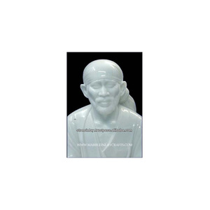 Marble God Sai Baba Statue - Product Image 1