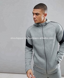 Sudaderas con Capucha de Punto Antiarrugas de Poliéster/Algodón con Cierre para Hombres Grandes y Altos, Talla Grande, Personalizables - Product Image 2