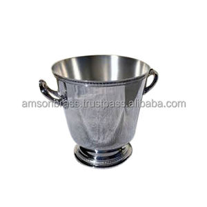 ถังเครื่องดื่มทองเหลืองโลหะถังน้ำแข็งสำหรับเก็บไวน์เย็นถังแช่ไวน์ทำจากโลหะเบียร์วิสกี้ - Product Image 4