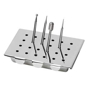 Instrumentos Bandeja de rebabas Hueco Usa/190x100x20 MM Mahersi Hospital Acero inoxidable Manual Burr Instrumentos Material metálico - Product Image 6