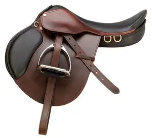 Sillín de cuero para montar a caballo, doma - Product Image 1