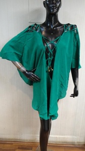 Robe de plage moderne en crochet, tenue sans limite, pour femmes, kaftan, style populaire, à la mode, d'été, 2020 - Product Image 5