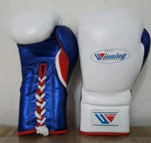 Custom Winning 100% ถุงมือมวยหนังแท้ - Product Image 1