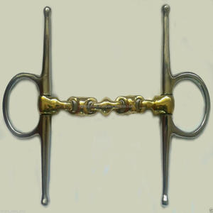 Étriers de cheval transparents d'obstacle, 15 pièces, mélange de cuivre - Product Image 1