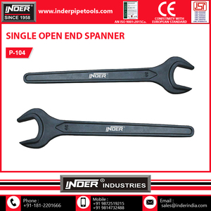 Clé à molette à extrémité ouverte de qualité supérieure certifiée ISO Inder Industries de qualité industrielle Conception hexagonale Capacité de mâchoire de 1 1/2 pouces Personnalisée - Product Image 2