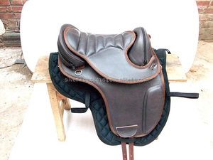 Leather Bareback <b>Treeless</b> <b>Saddle</b>. - Product Image 4