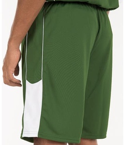 Pantalones cortos de baloncesto de malla de poliéster de alta calidad con logotipo personalizado, pantalones deportivos de punto transpirables con cordón para hombres, pantalones informales de talla grande - Product Image 5