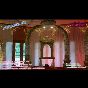 Lampes tropicales pour décoration de mariage, éléments d'entrée de mariage, style indien et Royal - Product Image 1