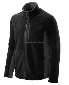 Venta al por mayor a granel para hombre nueva manga larga cuello cremallera bolsillos transpirable Polar y chaquetas de lana de algodón - Product Image 5