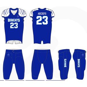 Dernière arrivée uniforme de football américain en équipe uniformes de football américain quantité minimale de commande bas respirant sublimé - Product Image 1