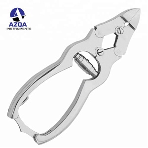Heavy Duty Stainless Steel Double Spring Arrow <b>Nail</b> Nipper Moon Shape Toe <b>Nail</b> <b>Cutter</b> <b>for</b> <b>Thick</b> <b>Nails</b> Podiatry Use - Product Image 5
