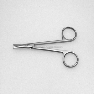 Ciseaux à dissection Mayo pour salle médicale Ciseaux Metzembaum incurvés droits pour pansement chirurgical Strabisme Source d'alimentation manuelle - Product Image 6