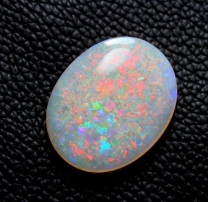 Cabochon de forme ovale d'opale australienne naturelle de qualité supérieure - Product Image 2