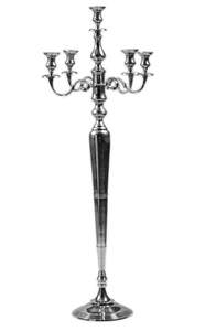Silver Finish Handmade AIC Brand <b>Candelabra</b> for Home Office & Wedding Decor - Product Image 5