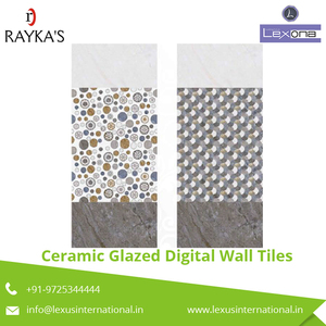 Carreaux muraux numériques en céramique émaillée de qualité supérieure Murs intérieurs solides, classiques et modernes Appartements à isolation thermique au meilleur prix - Product Image 2