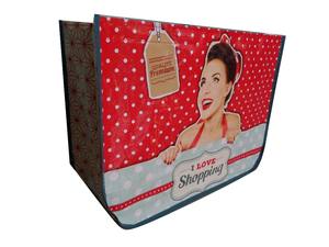 PP Woven Eco-friendly Shopping <b>Bag</b> with PP Webbing Handle Customizable Color & <b>Size</b> New - Product Image 3