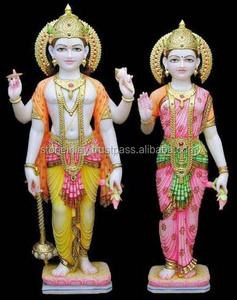 Marble Statues of Lord Laxmi Narayan - Product Image 1
