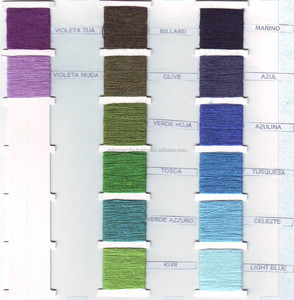 NE 20/1 mạnh mẽ cotton pha trộn sợi nhuộm mô hình cho đan vớ và Áo phông làm từ vật liệu tái chế - Product Image 1