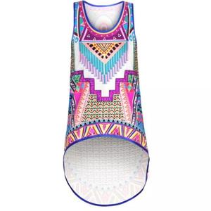 T-shirt col rond pour femmes, sans manches, Collection du Bangladesh, - Product Image 2