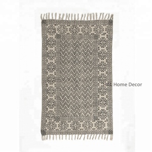 Indian Cotton <b>Rugs</b> for Living Room Carpet Handmade Traditional Custom Made Dhurrie <b>Rugs</b> Kids Play Picnic <b>Rug</b> - Product Image 1