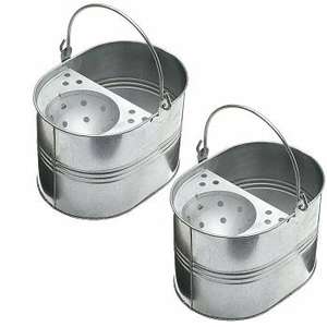 ถังน้ำไม้ถูพื้นโลหะแนวชนบท,ถังไม้ถูพื้นโลหะคุณภาพสูงสำหรับใช้ตกแต่งบ้านและห้องครัว - Product Image 4