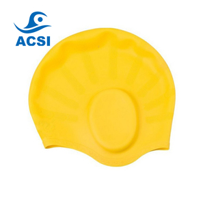 Bonnet de bain imperméable en silicone à haute élasticité avec couvercle d'<span class=keywords><strong>oreille</strong></span> - Product Image 3