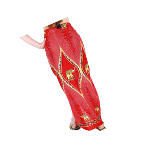 ผ้าเรยอนหลากสีบาหลีชายหาดโสร่งอินโดนีเซียคุณภาพดีที่สุดสำหรับผู้หญิงชุดว่ายน้ำฮาวายฤดูร้อนผู้หญิง - Product Image 3