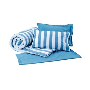 Custom Eco 400 TC bordado 100% algodón hecho a mano minimalista 108x108 indio Etiqueta Privada uso reciclable fundas de edredón - Product Image 1