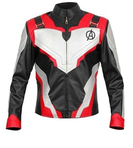 De alta calidad de moda de cuero sintético chaqueta para hombres y mujeres - Product Image 1