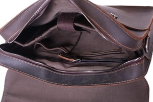 Comprar Estilo Vintage Crazy Horse cuero genuino maletín portátil bolsas para hombres accesorio de moda - Product Image 3