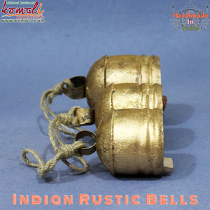 Vaso rústico indio suizo, campanas de vaca para decoración, artesanía de metal, venta al por mayor - Product Image 5