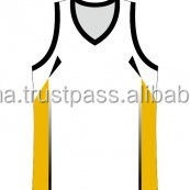 Maillots de basket-ball de haute qualité à séchage rapide, en maille respirante, avec logo personnalisé et design de club. - Product Image 6