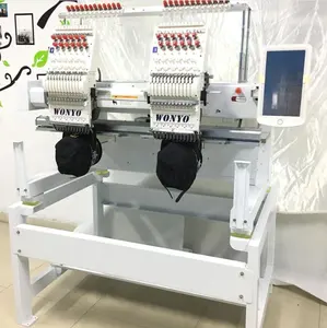 WONYO 2 Head Tajima Brother Type Computerized Cap Embroidery Machine Price for Sale