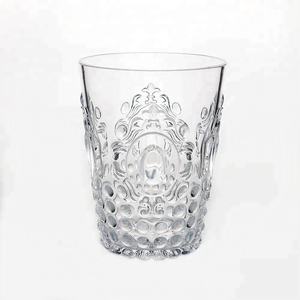 Vaso clásico de plástico para interiores de 15oz, PS SAN como acrílico, sin BPA, vasos y decoración sostenibles - Product Image 1